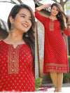 Effortless Elegance Daily Wear Foil Print Kurti XS TO 10XL