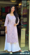 Breezy Days Summer Kurti & Palazzo Set XS TO 10XL