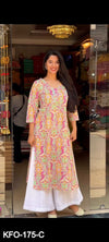 Breezy Days Summer Kurti & Palazzo Set XS TO 10XL