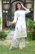 Charming Blooms Cotton Floral Kurti and Pant Set XS TO 10XL