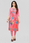 All-Day Smart Crepe Kurti with Prints for Daily Wear XS TO 3XL