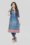 All-Day Smart Crepe Kurti with Prints for Daily Wear XS TO 3XL