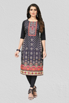 All-Day Smart Crepe Kurti with Prints for Daily Wear XS TO 3XL