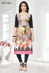 Classic Office Prints Crepe Kurti for Everyday XS TO 3XL